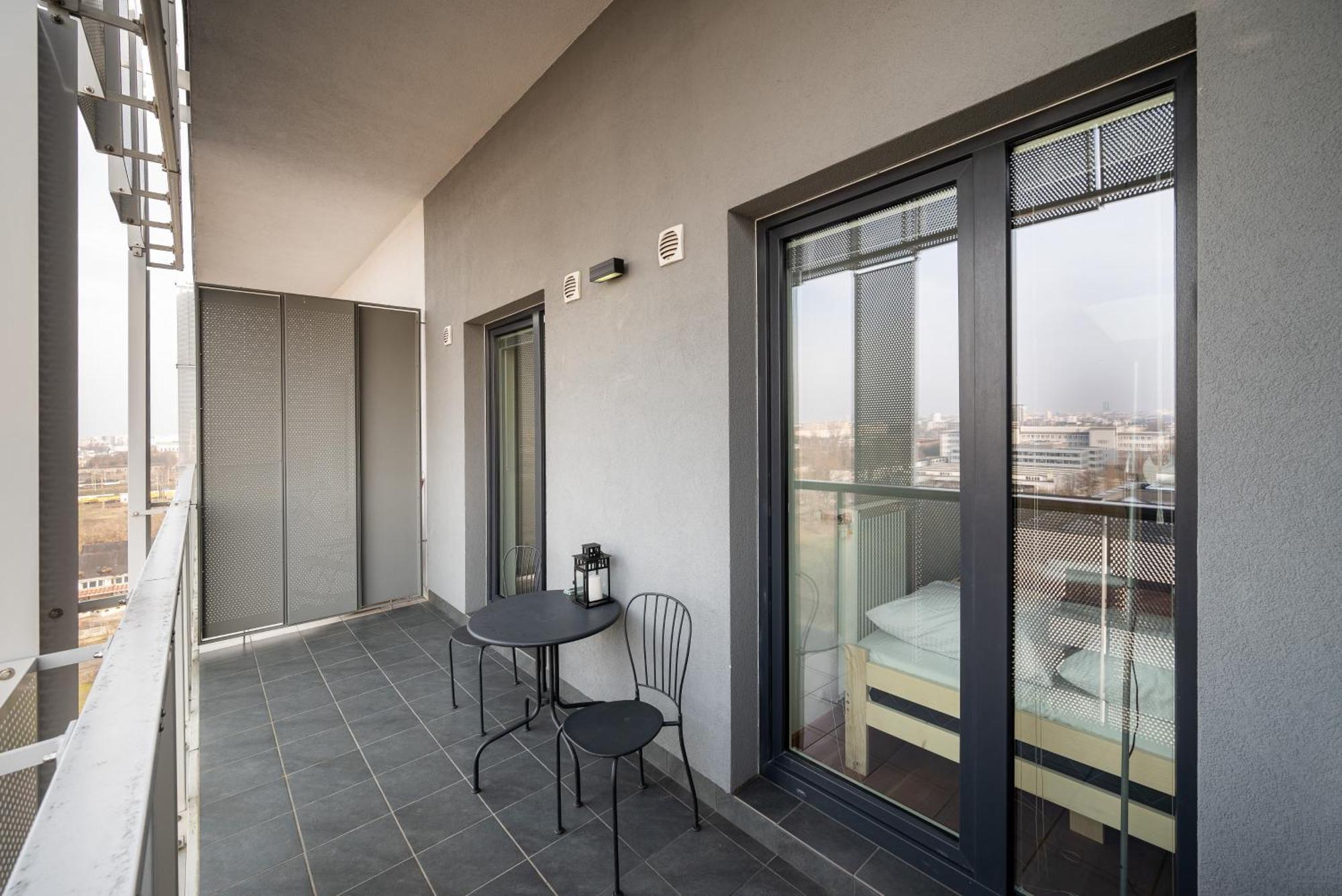 11Th Floor Praga View Apartment Warschau Exterior foto